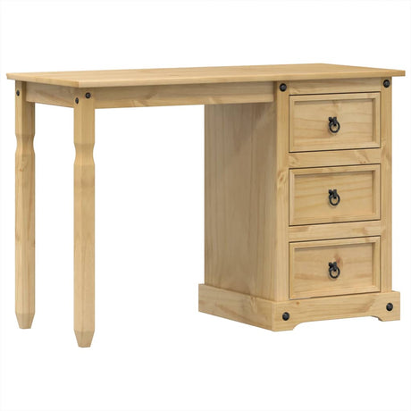 Vidaxl kaptafel corona 110x47x75 cm massief grenenhout