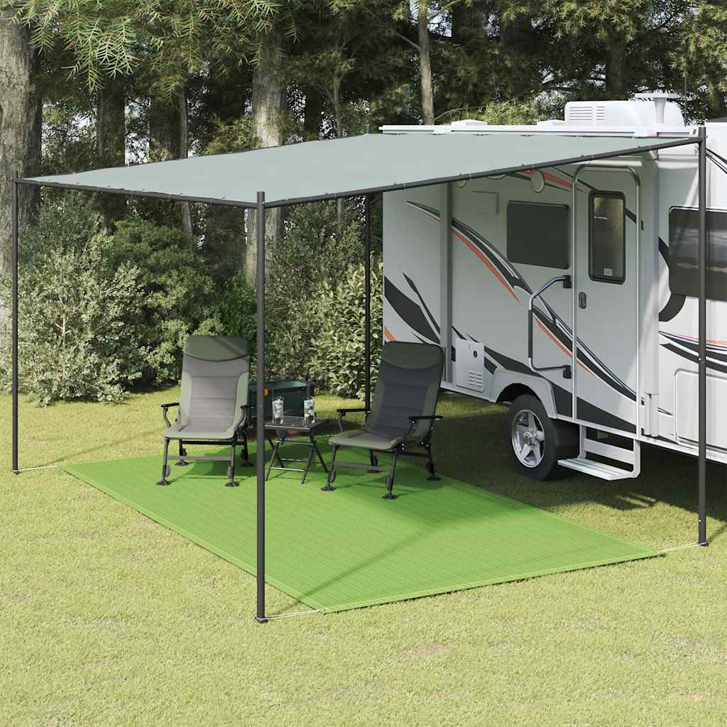 Vidaxl tenttapijt 250x450 cm hdpe lichtgroen