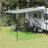Vidaxl tenttapijt 250x450 cm hdpe lichtgroen