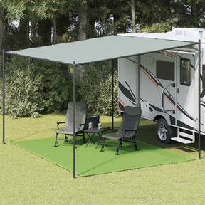 Vidaxl tenttapijt 300x400 cm hdpe lichtgroen