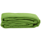 Vidaxl tenttapijt 400x400 cm hdpe lichtgroen