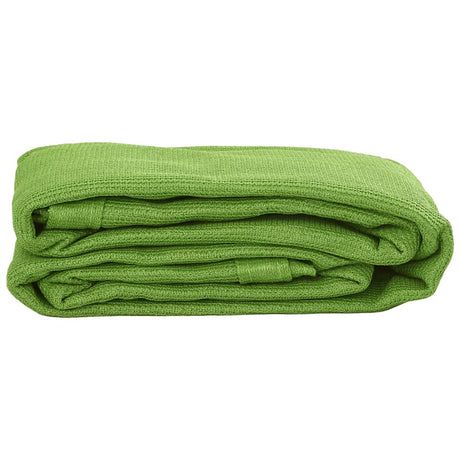 Vidaxl tenttapijt 400x400 cm hdpe lichtgroen