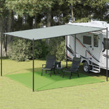 Vidaxl tenttapijt 400x400 cm hdpe lichtgroen