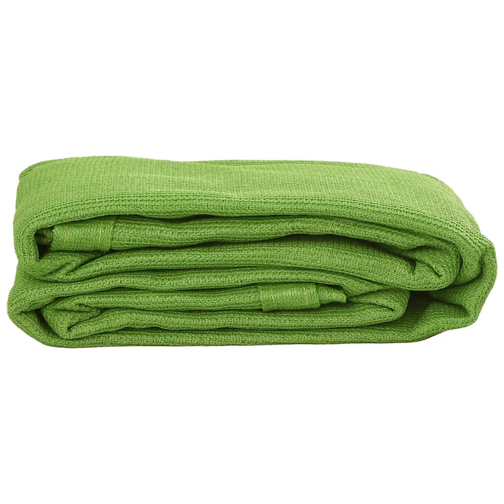 Vidaxl tenttapijt 400x600 cm hdpe lichtgroen