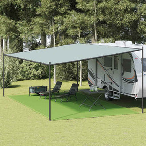 Vidaxl tenttapijt 400x700 cm hdpe lichtgroen