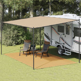 VidaXL Zeltteppich 300x500 cm HDPE sandfarben