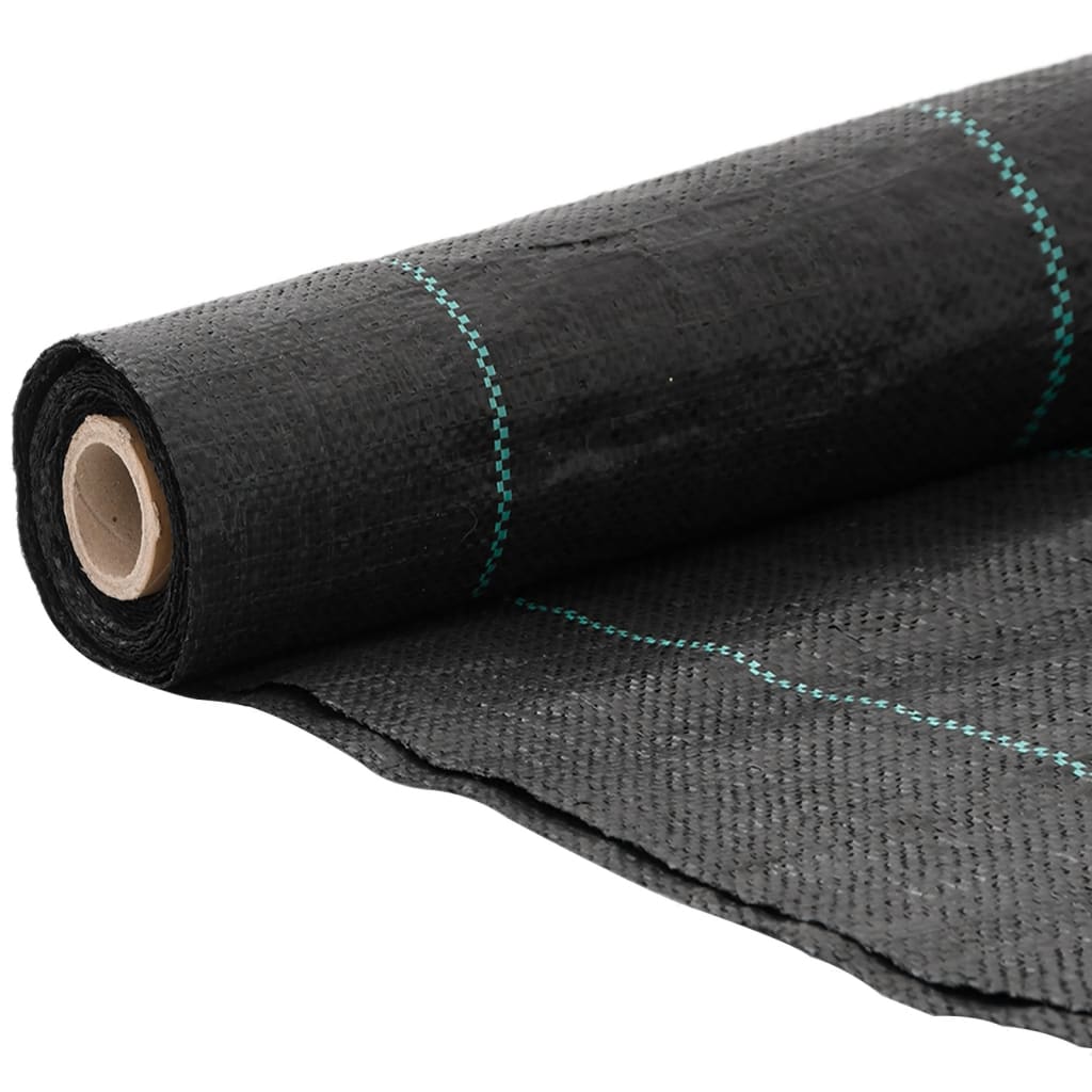 Vidaxl worteldoek 4x10 m polypropeen zwart