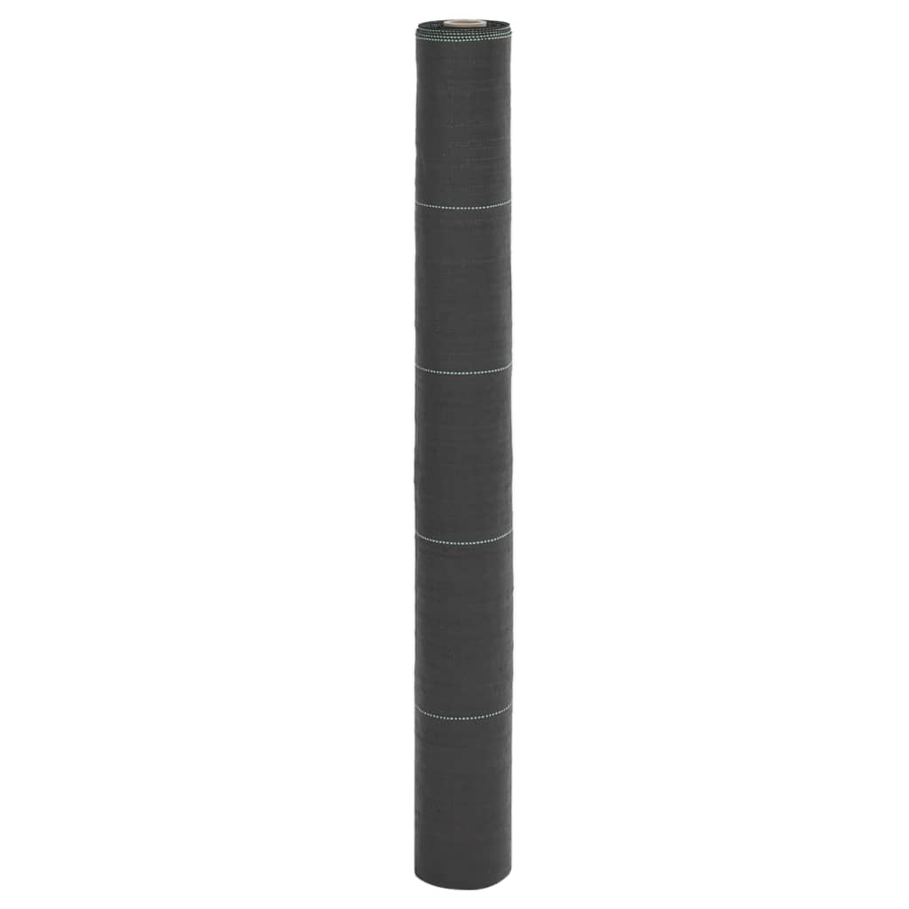 VidaXL Wurzeltuch 1x200 m Polypropylen schwarz
