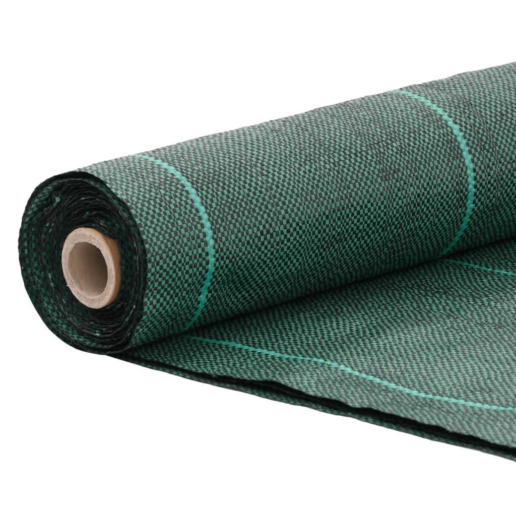Vidaxxl Unkrautmembran grün 0,5x100 m pp
