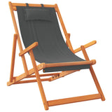 Vidaxl opklapbare stoelen, 2 stuks, grijze stof