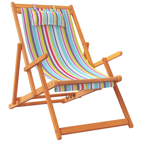 Vidaxl opklapbare stoelen, 2 stuks, meerkleurige stof