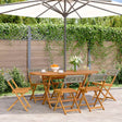 Vidaxl opklapbare stoelen, 6 stuks, grijs, van polyrotan en massief hout.