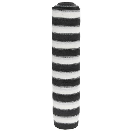 Vidaxx Sichtschutznetz 150 g m² 1,5x10 m HDPE Anthrazit und Weiß
