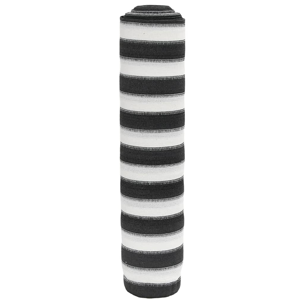 Vidaxx Sichtschutznetz 150 g m² 2x10 m HDPE Anthrazit und Weiß