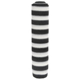 Vidaxx Sichtschutznetz 195 g m² 1,2x10 m HDPE Anthrazit und Weiß