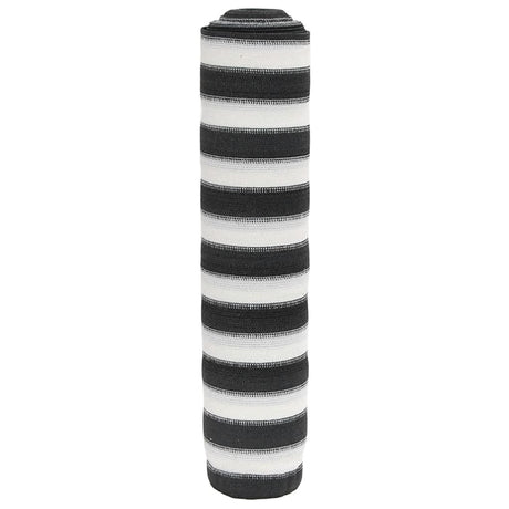 Vidaxx Sichtschutznetz 195 g m² 1,5x25 m HDPE Anthrazit und Weiß