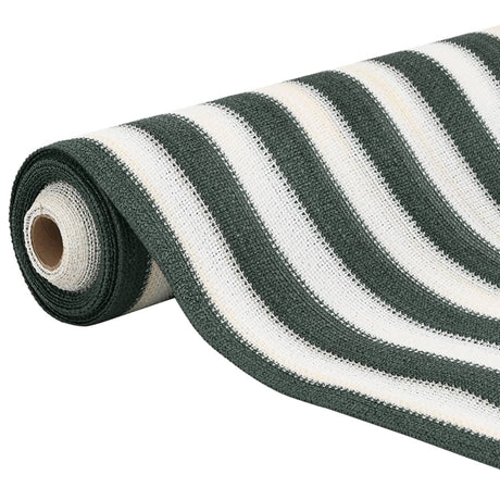 Vidaxx Sichtschutznetz 150 g m² 1,5x25 m HDPE grün und weiß