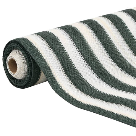 VidaXL Sichtschutznetz 150 g m² 2x10 m HDPE grün und weiß