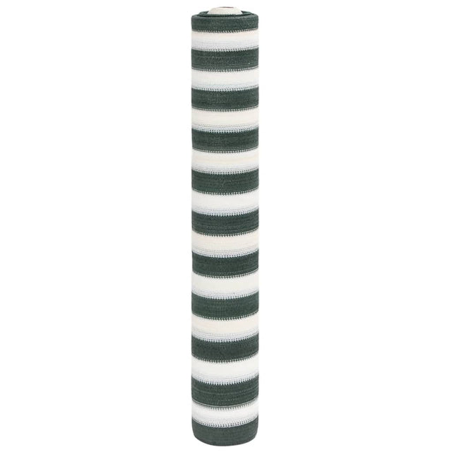 Vidaxx Sichtschutznetz 195 g m² 1,8x10 m HDPE grün und weiß