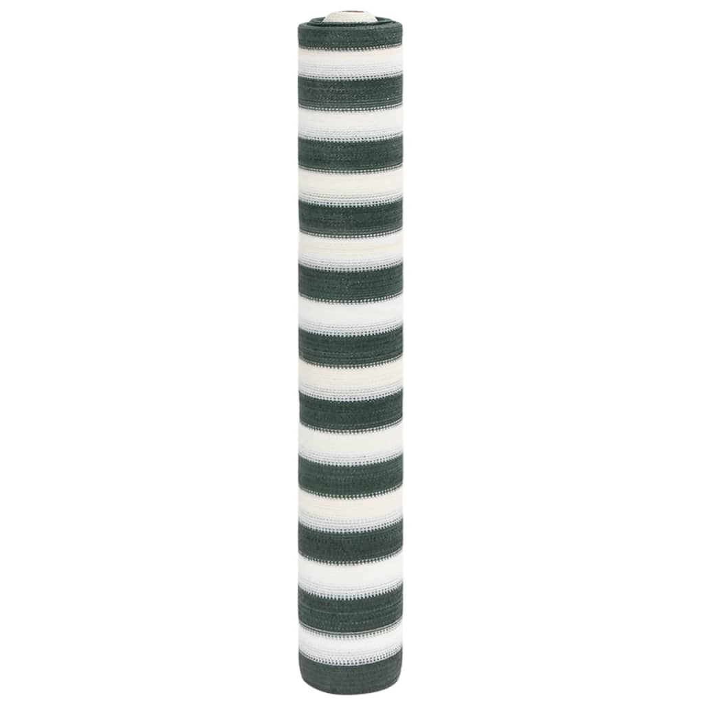 Vidaxx Sichtschutznetz 195 g m² 1,8x25 m HDPE grün und weiß