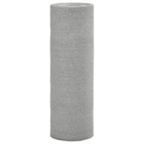 VidaXL Sichtschutznetz 75 g m² 2x50 m HDPE hellgrau
