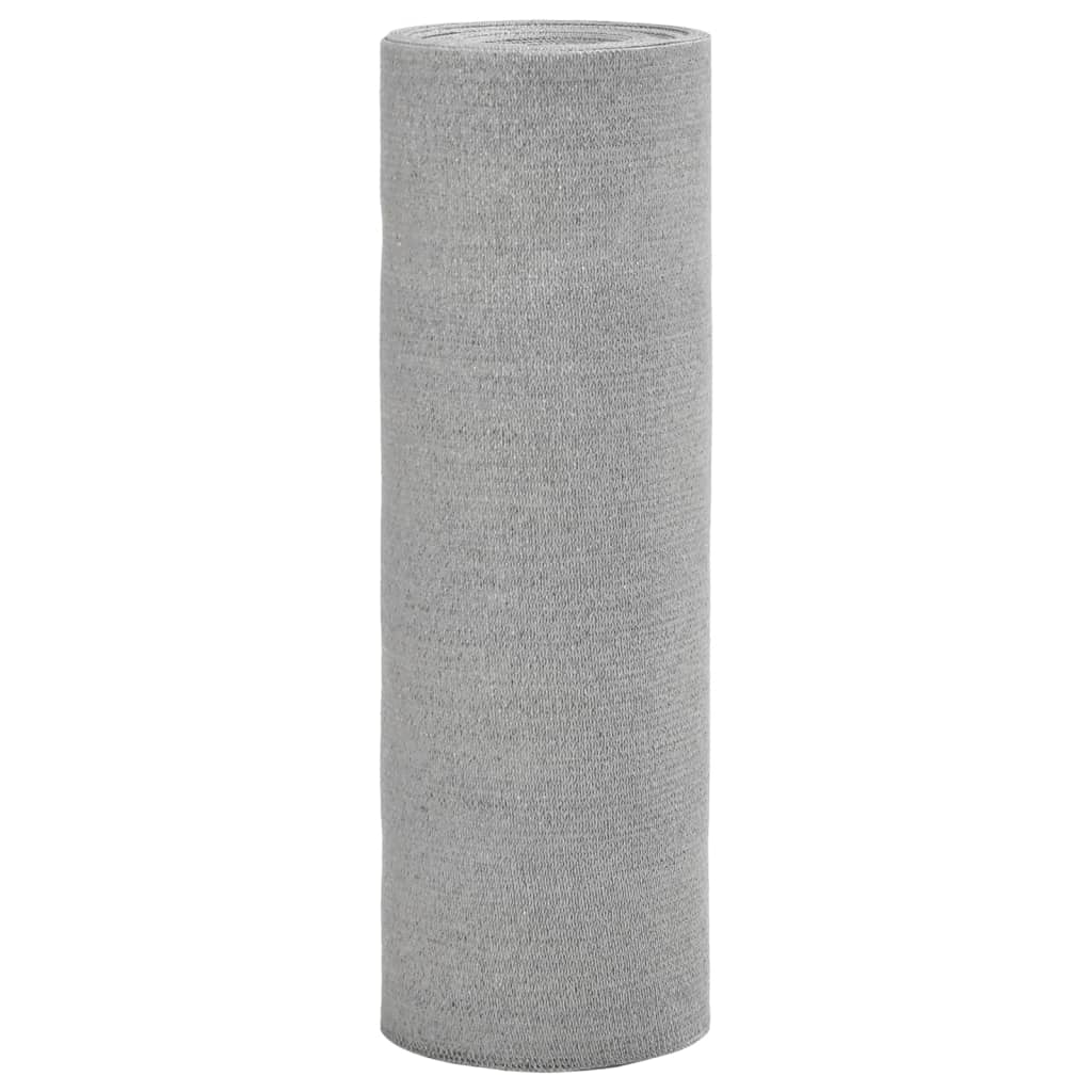 VidaXL Sichtschutznetz 150 g m² 1,2x25 m HDPE hellgrau