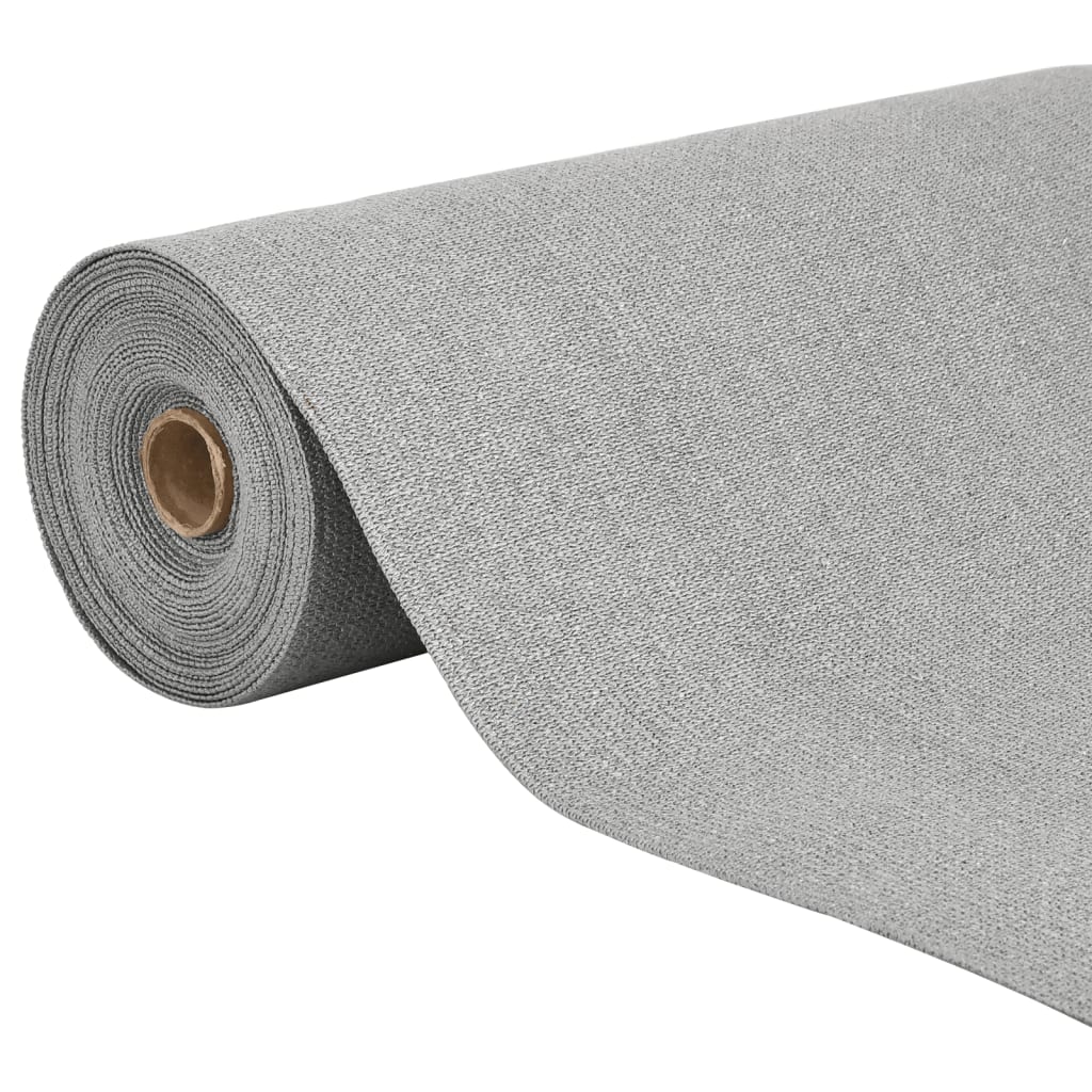 Vidaxx Sichtschutznetz 195 g m² 1,5x50 m HDPE hellgrau