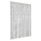 Vidaxx Fliegenvorhang 118x220 cm Chenille grau