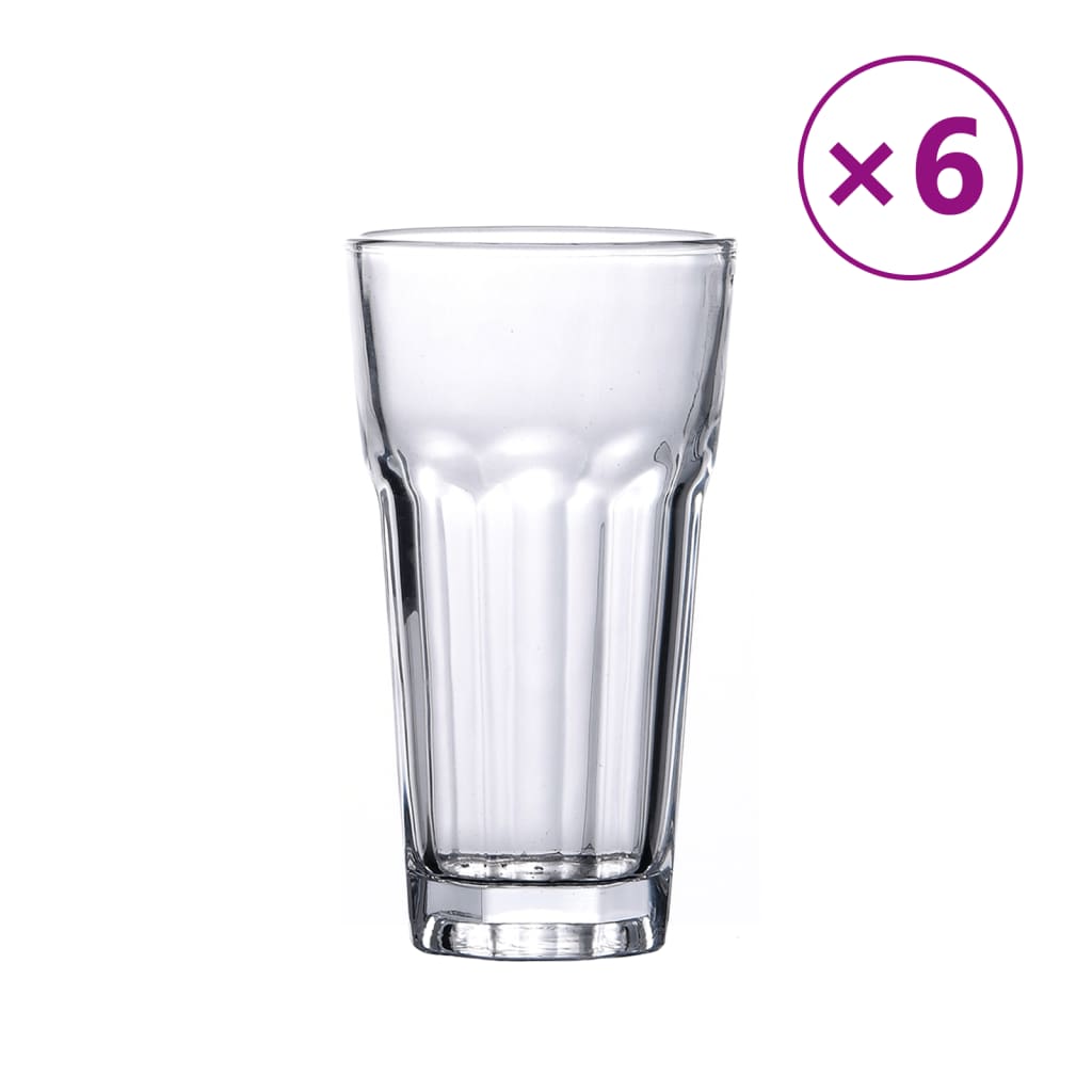 VidaXL Gläser 6 Stück 310 ml