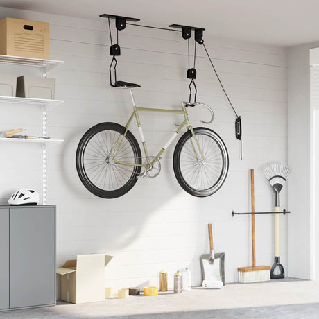 VidaXL Fahrradlifter mit Deckenmontage 2 Stück 20 kg