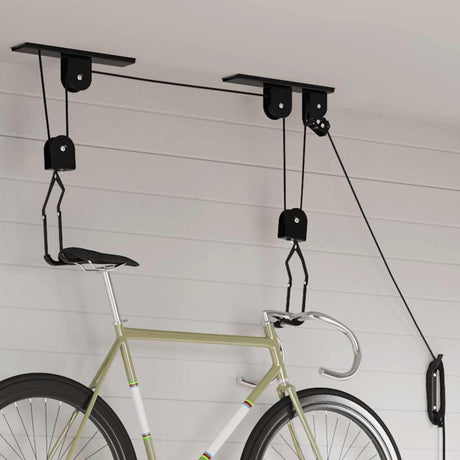 VidaXL Fahrradlifter mit Deckenmontage 2 Stück 20 kg