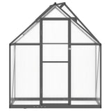 Vidaxx Gartengewächshaus mit Grundgestell 169x58x195 cm Aluminium Anthrazit