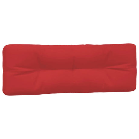 Vidaxl palletkussens 3 st stof rood