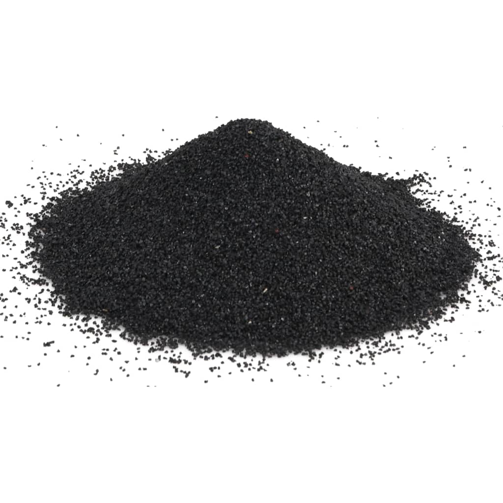 Vidaxx Aquariensand 25 kg 0,2-2 mm schwarz