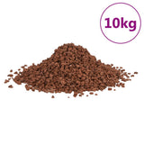 VidaXL Lavasteine 10 kg 5-8 mm rot