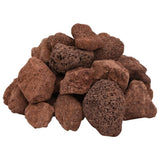 VidaXL Lavasteine 10 kg 5-8 cm rot
