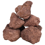 VidaXL Lavasteine 10 kg 10-30 cm rot