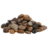 Vidaxl Kieselsteine poliert 2-5 cm 10 kg mehrfarbig