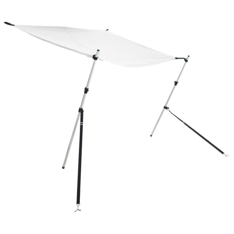 VidaXL Sonnenschutztuch-Set T-Top 170 x 170 x (113–182,5) cm weiß