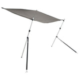 VidaXL Sonnensegel-Set T-Top 174x205x(115-194) cm Anthrazit
