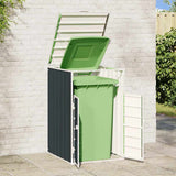 Vidaxx Containeraufbewahrung für 1 Container 72x81x115 cm Stahl Anthrazit