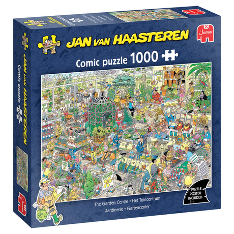Jumbo Jan van Haasteren Puzzle das Gartencenter 1000 Teile