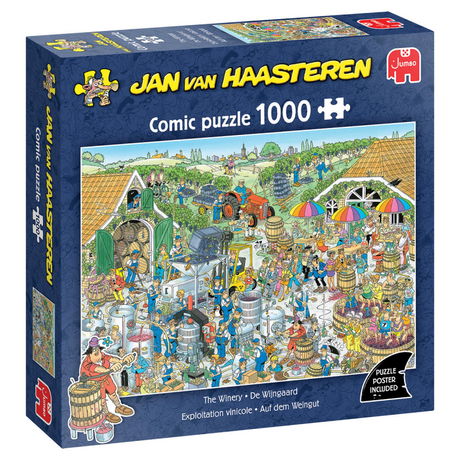 Jumbo Jan van Haasteren Puzzle - Das Weingut, 1000 Teile.