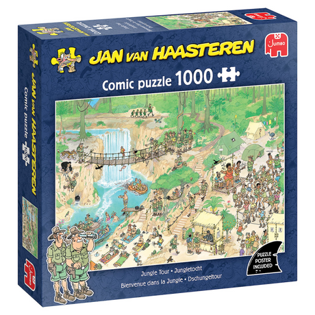 Jan van Haasteren Puzzle - Die Dschungeltour, 1000 Teile.