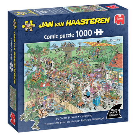Jumbo Jan van Haasteren Puzzle Vogelbeobachtungstag 1000 Teile