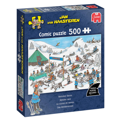 Jumbo Jan van Haasteren Puzzle - Rennen, 500 Teile.