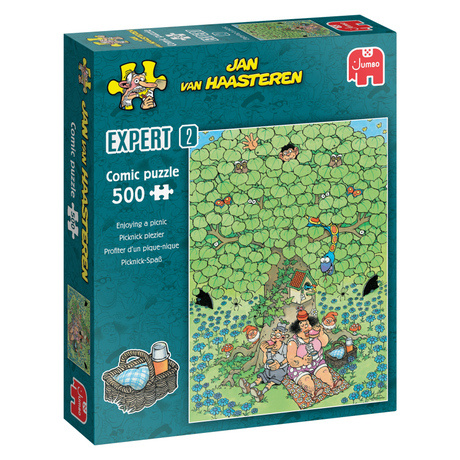 Jumbo puzzel 500 st. jvh expert 2 - picknick plezier!