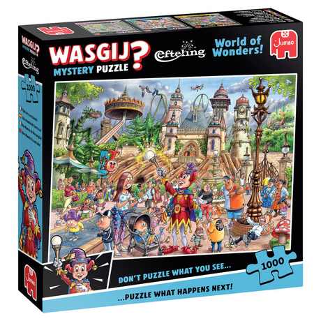Jumbo Wasgij Puzzle Mystery Efteling, 1000 Teile.