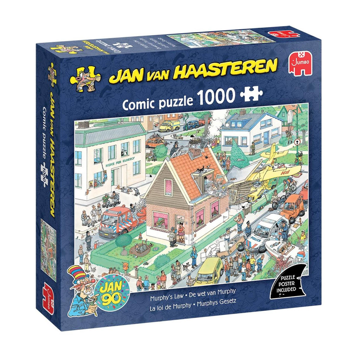 Jumbo jan van haasteren puzzel de wet van murphy 1000 stukjes