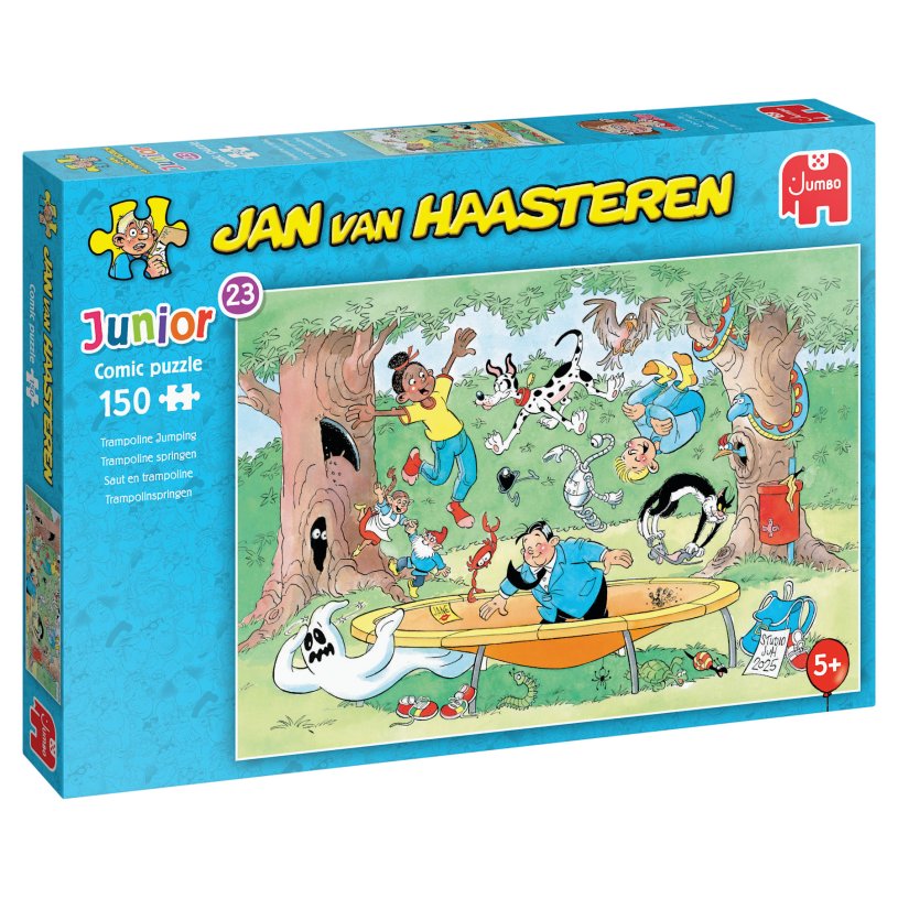 Jumbo puzzel 150 st. jvh junior trampoline springen